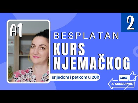 NIVO A1 - SAMO ZA POCETNIKE - LEKCIJA 2