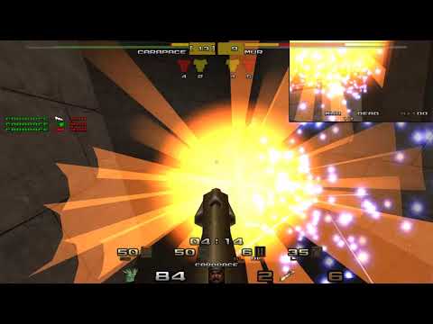 QHLAN2017 BO16 R1 - carapace vs mur, game 1 (dm4)