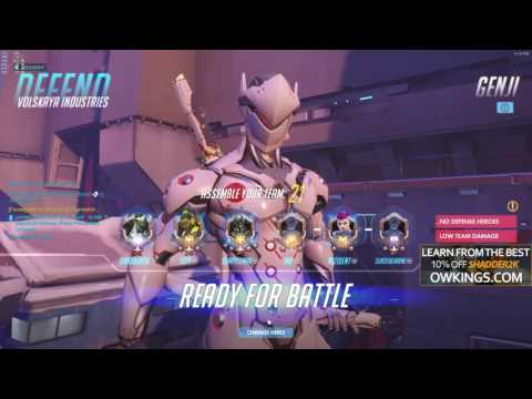 Overwatch Best Genji Player Shadder2k Showing His Master Skills