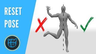 How to Reset a Pose in Cascadeur