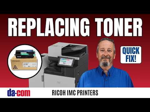  How to Replace Toner on Your Ricoh IM C Series Printer-COPIER RENTAL MALAYSIA