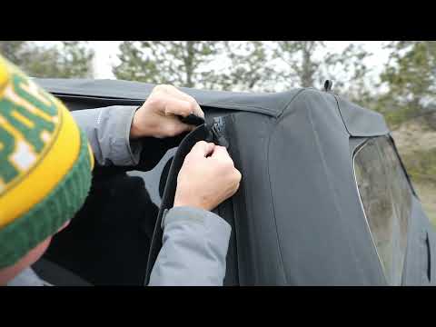 Reinstalling Panels on an OUTLANDER™ Soft Truck Topper