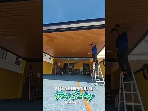 M6 ALUMINIUM STRIP CEILING @ PUCHONG JAYA