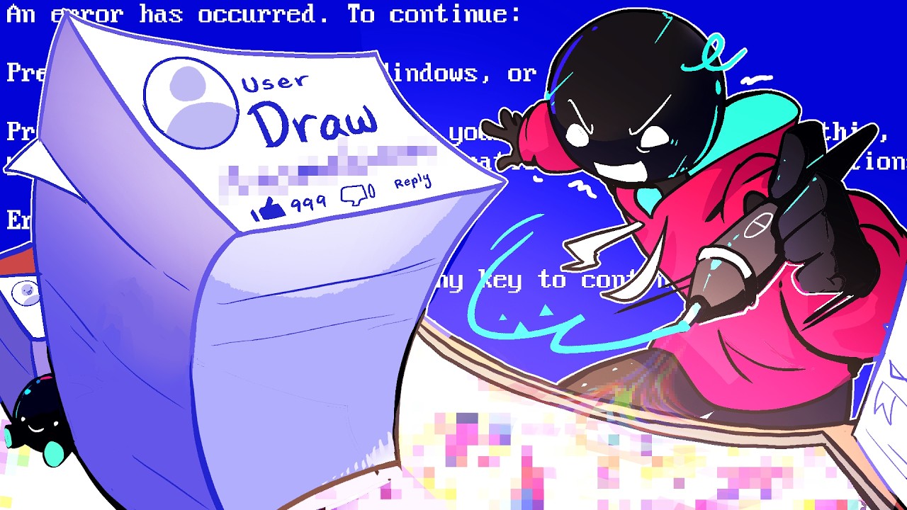 I Turned 1000 comments into 1 Drawing