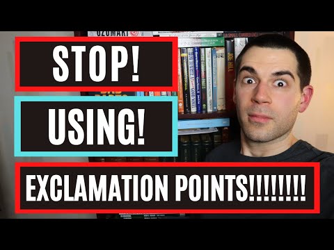 Using Exclamation Points in Dialogue (Fiction Writing Advice)