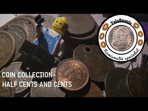 My Coin Collection Series Part 1 | Half Cents, Large Cents, and Small Cents