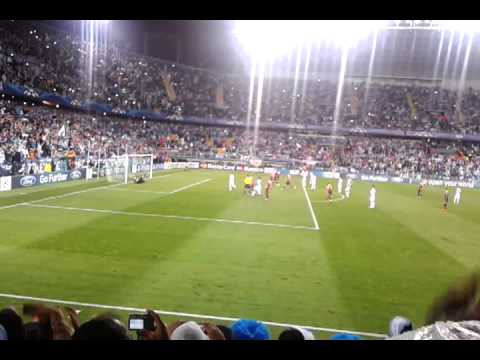 Joaquin falla penalti contra el AC Milan