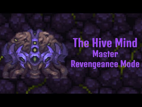 Terraria Calamity Mod - The Hive Mind Master Revengeance Mode