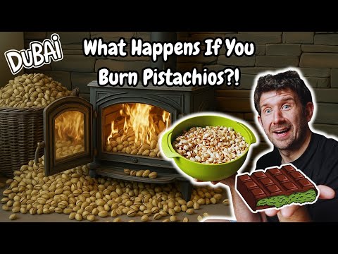 Burning Pistachios in a FIREPLACE - The Results Are INSANE