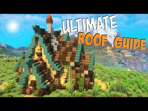 Avomance - 6 Things You MUST Know to Build Great Roofs in Minecraft - Step by Step