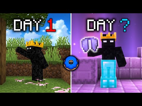 How *FAST* Can I Get an ELYTRA on the BIGGEST Minecraft Server?