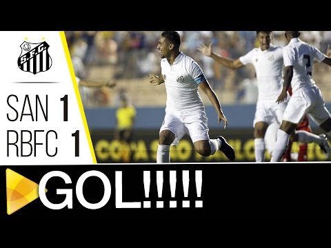 Santos 1 x 1 Rio Branco (AC) | GOL | Copa SP (06/01/17)
