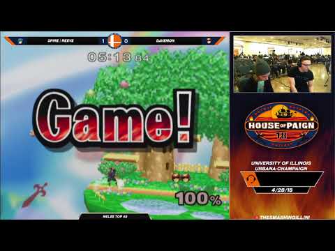 [House of Paign 18] Davemon (Captain Falcon) vs. Spire | Reeve (Marth) SSBM Singles Top 48