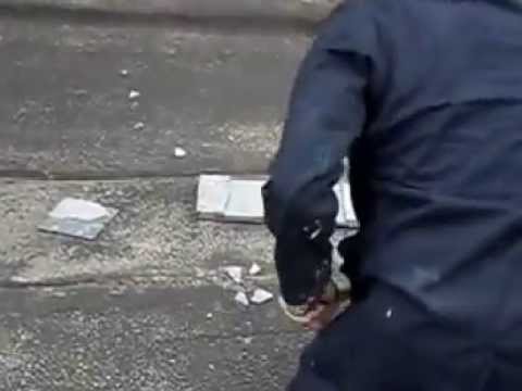 Chesterton iBX1 Abrasion Resistant Coating vs Sledgehammer