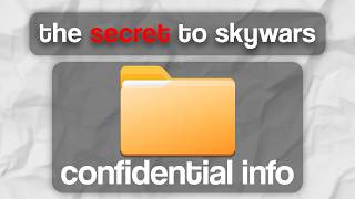 The Secrets To Hypixel Skywars..
