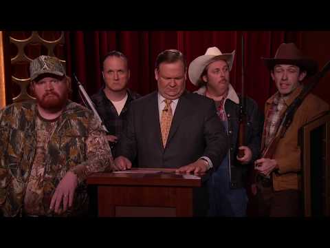Andy Richter's Lectern Has Been Occupied By Rednecks