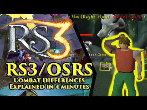 RS3 and OSRS's Secret Combat Differences Explained in 4 Minutes
