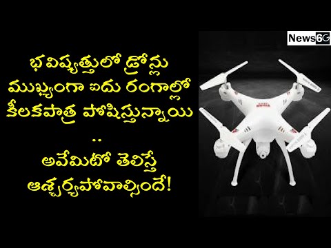 high tech future drones