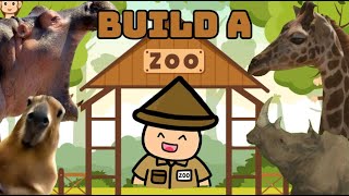 WE MADE A ZOO ON ROBLOX (THERES ATON OF ANIMALS!) #roblox