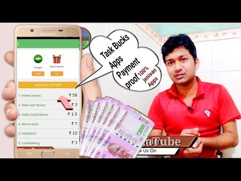 Task bucks payment proof | Task bucks new Paytm cash Apps | #Task_bucks | Amarjeet Rajbhar Video