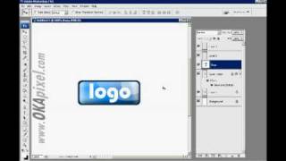 How to create a simple logo with Adobe Photoshop CS2 CS3 Logo Tutorial