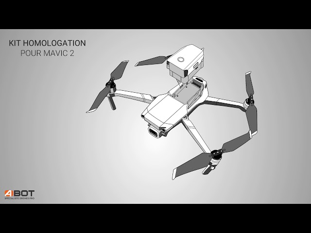 Vidéo DJI PACK HOMOLOGATION S2 DJI MAVIC 2 CLASSIQUE