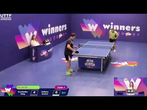 WINners CUP table 1 06.01  Kurilenko Oleg - Zaitsev Andrei 16:30