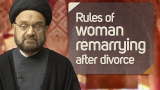 Can a woman remarry after being divorced?