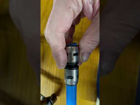 SharkBite 1/2 in. EvoPEX Plastic Push-to-Connect Coupling Fitting, Black