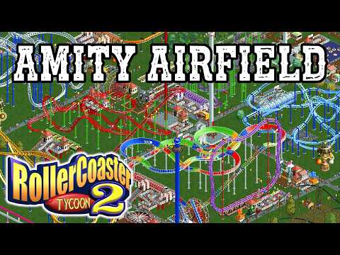 Is Amity Airfield the HARDEST Scenario in RollerCoaster Tycoon 2?