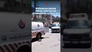 Serangan Drone Israel Hantam Komandan Hizbullah di Lebanon, Ketegangan di Perbatasan Memuncak