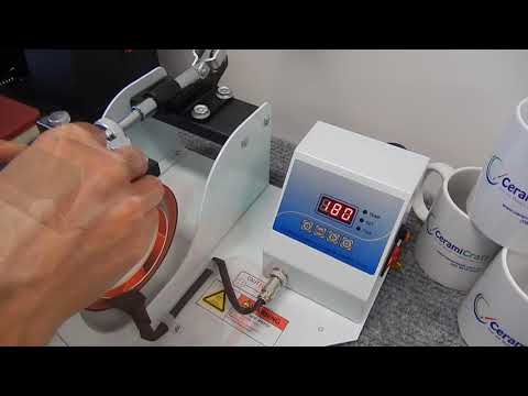 Tips for sublimating an 11oz Coffee Mug including time and temperature settings!