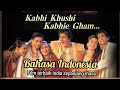 Kabhi Khushi Kabhie Gham Full Movie Bahasa Indonesia