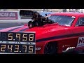 UK Pro Mod Drag Racing - Andy Robinson v Kev Slyfield 5.95 v 6.18