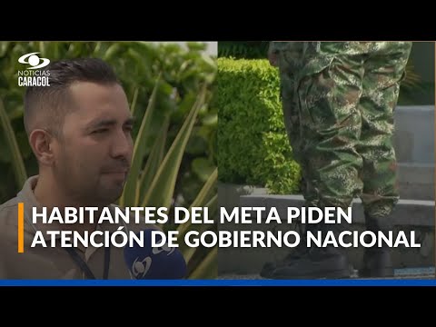 Así vivieron las familias de Vista Hermosa la noche de combates entre Ejército y disidencias