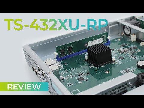Servidor de alta velocidad 10Gbit con capacidad para 48TB - QNAP TS-432XU-RP