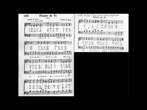 Diante de Ti | Hino SUD Antigo 168 - Quarteto