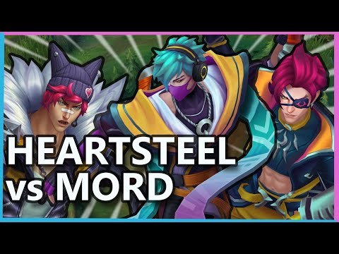 Heartsteel Battle Pentakill Mord Aphelios Sett duo bot lane with Kayn jungle