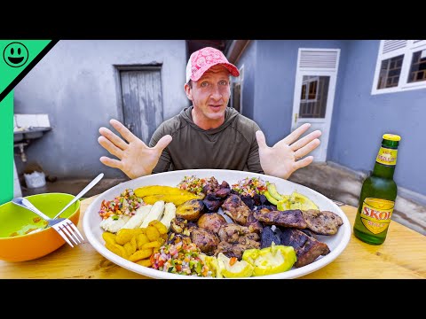 Kigali Street Food in Rwanda!! East Africa's Meat Paradise!