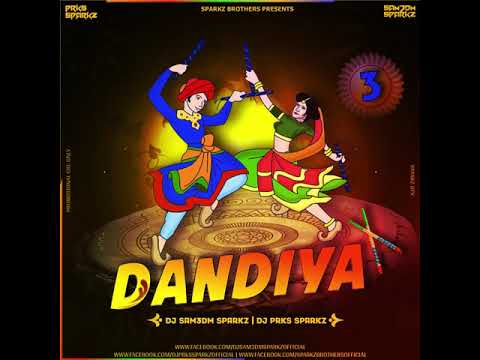 Romantic Nonstop Dandiya - 3 SparkZ Brothers | Nonstop Garba | Nonstop Dandiya | Navratri Special