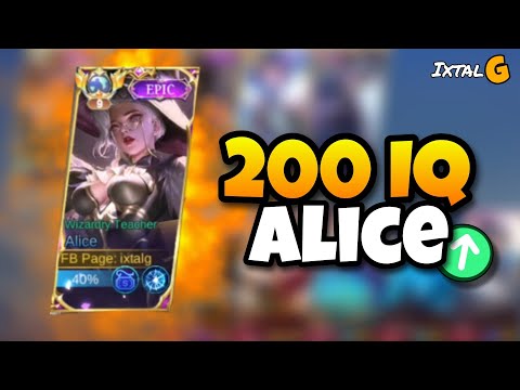 200 IQ Alice vs. Everybody || TOP GLOBAL ALICE SOLO RANK - ixtalg Alice One Trick Main