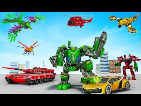 Multi Robot Transform Game Part-1 – Tank Robot Car Android GamePlay | By Game Crazy