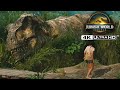 T REX RIVER RAFT CHASE FULL SCENE Jurassic World Rebirth HD 4DDD
