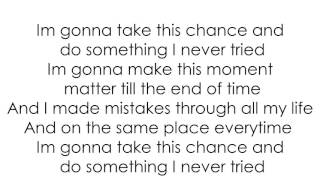 Anastacia: Take This Chance (lyrics)