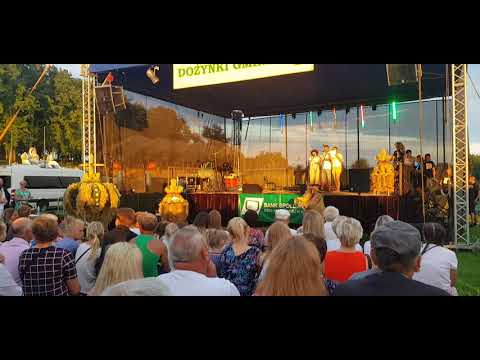 Annopol - Dożynki gminne 2019 - Konkurs sołectw - Występy na scenie - Jakubowice