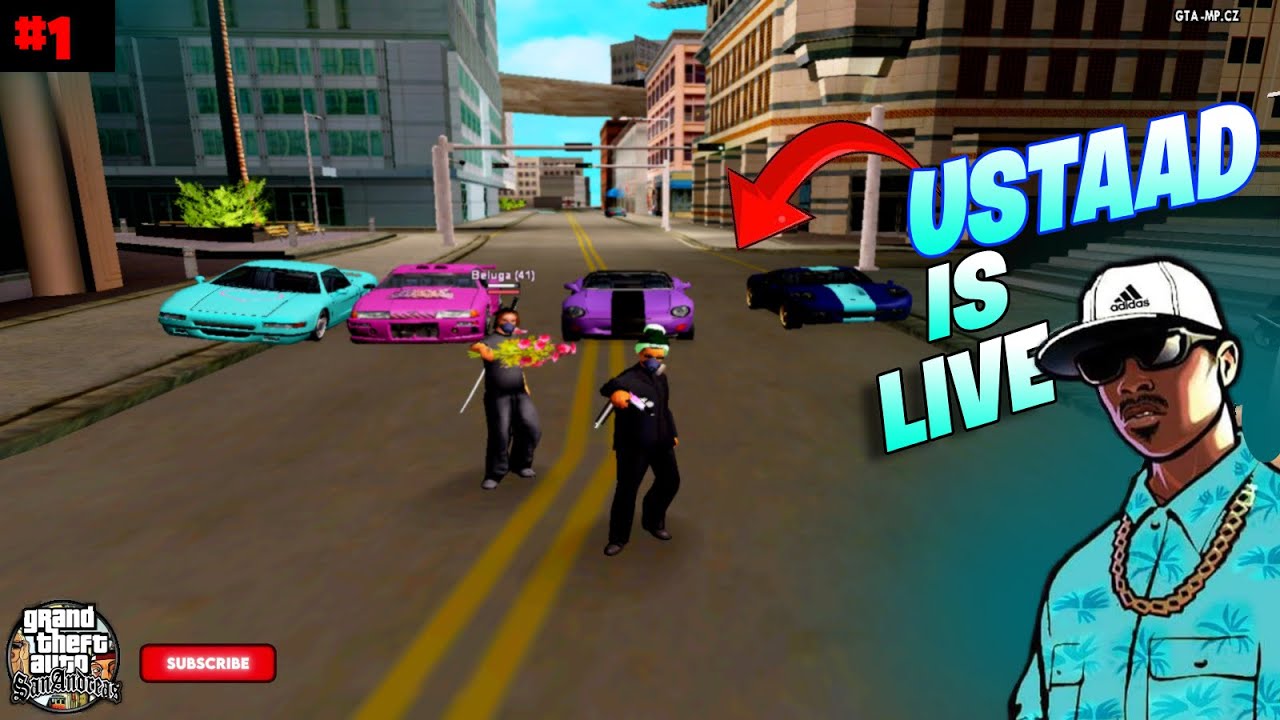 San Andreas Multiplayer Live | WTLS 2 | Heists & Missions Fights Gangs |