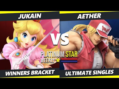 PSW S15:W5 - Jukain (Peach) Vs. Aether (Terry) SSBU Ultimate Tournament