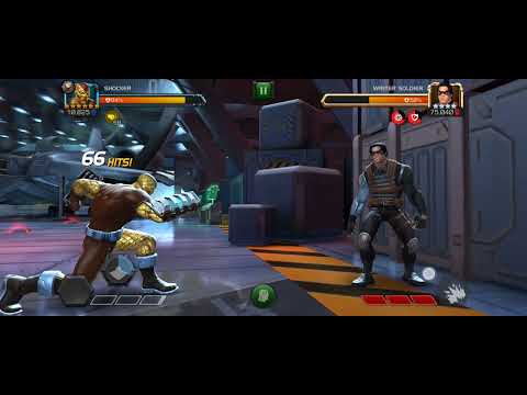 103k damage rank 2 shocker unawakened #mcoc #shockerfans #gaming #fyp