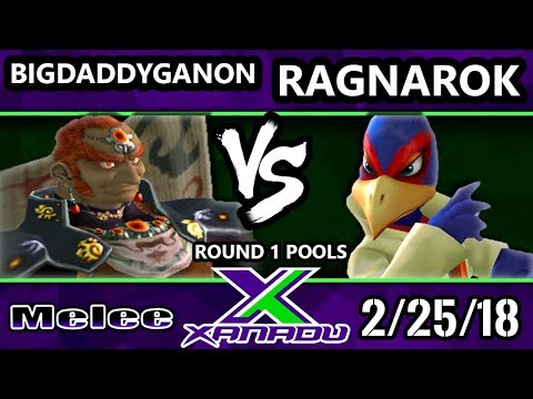 End of an Era - BIGDADDYGANON (Ganondorf) Vs. Ragnarok (Falco) - SSBM Pools - Smash Melee