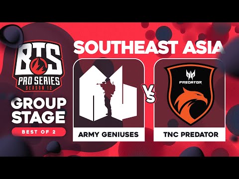 Army Geniuses vs TNC Game 1 - BTS Pro Series 12 SEA: Groups w/ Robbnroll & Otomo